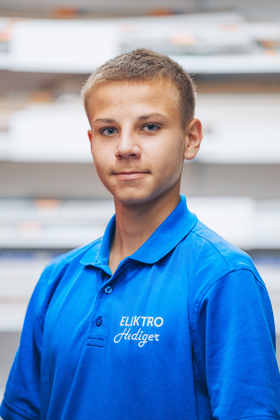 Kevin Pereira Lernender zum Elektro Installateur bei der Elektro Hediger Thalwil AG